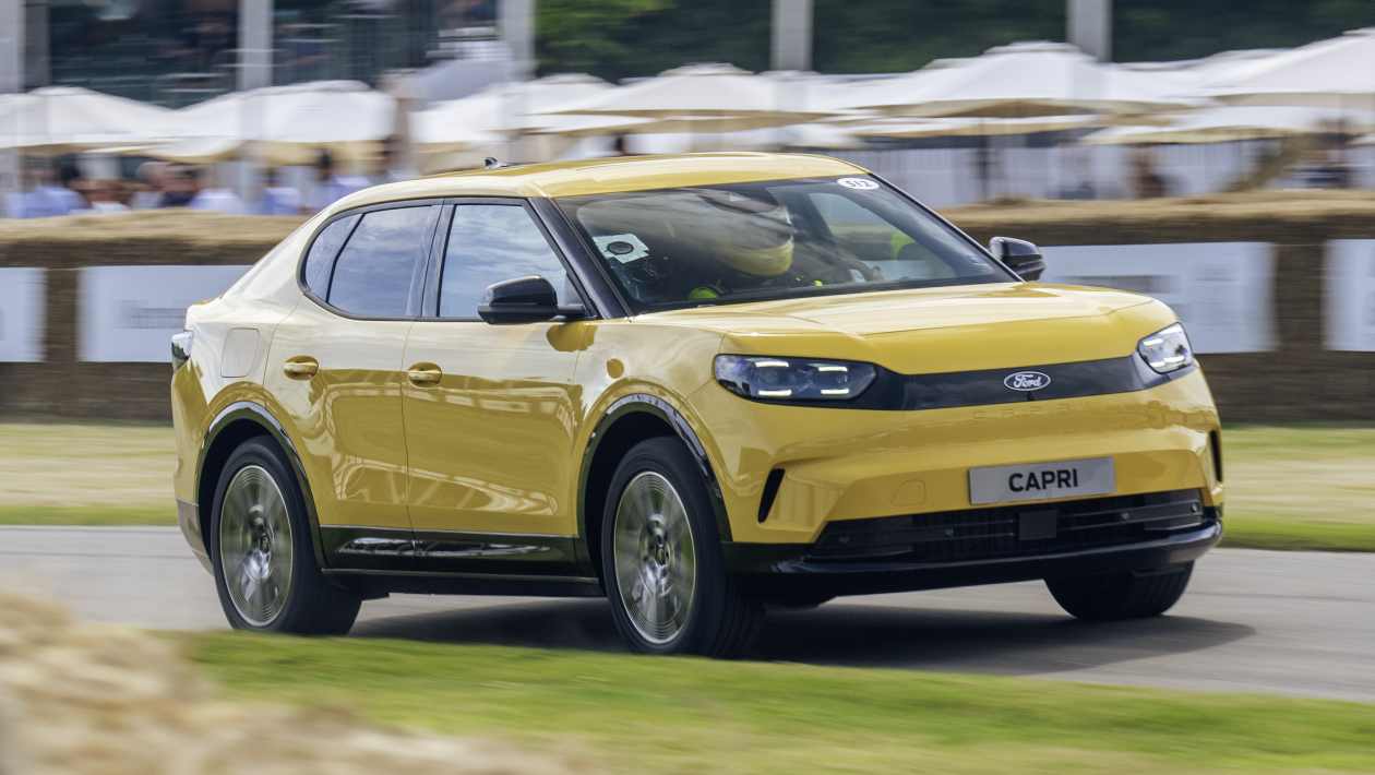 New Ford Capri ride review a first taste of the divisive electric SUV
